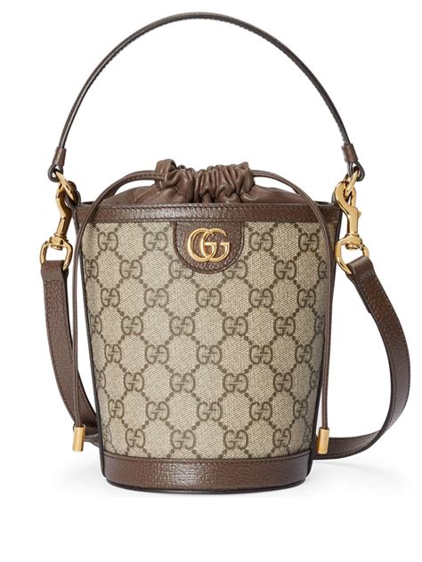 gucci round bucket zipper bag|gucci bucket bag ophidia.